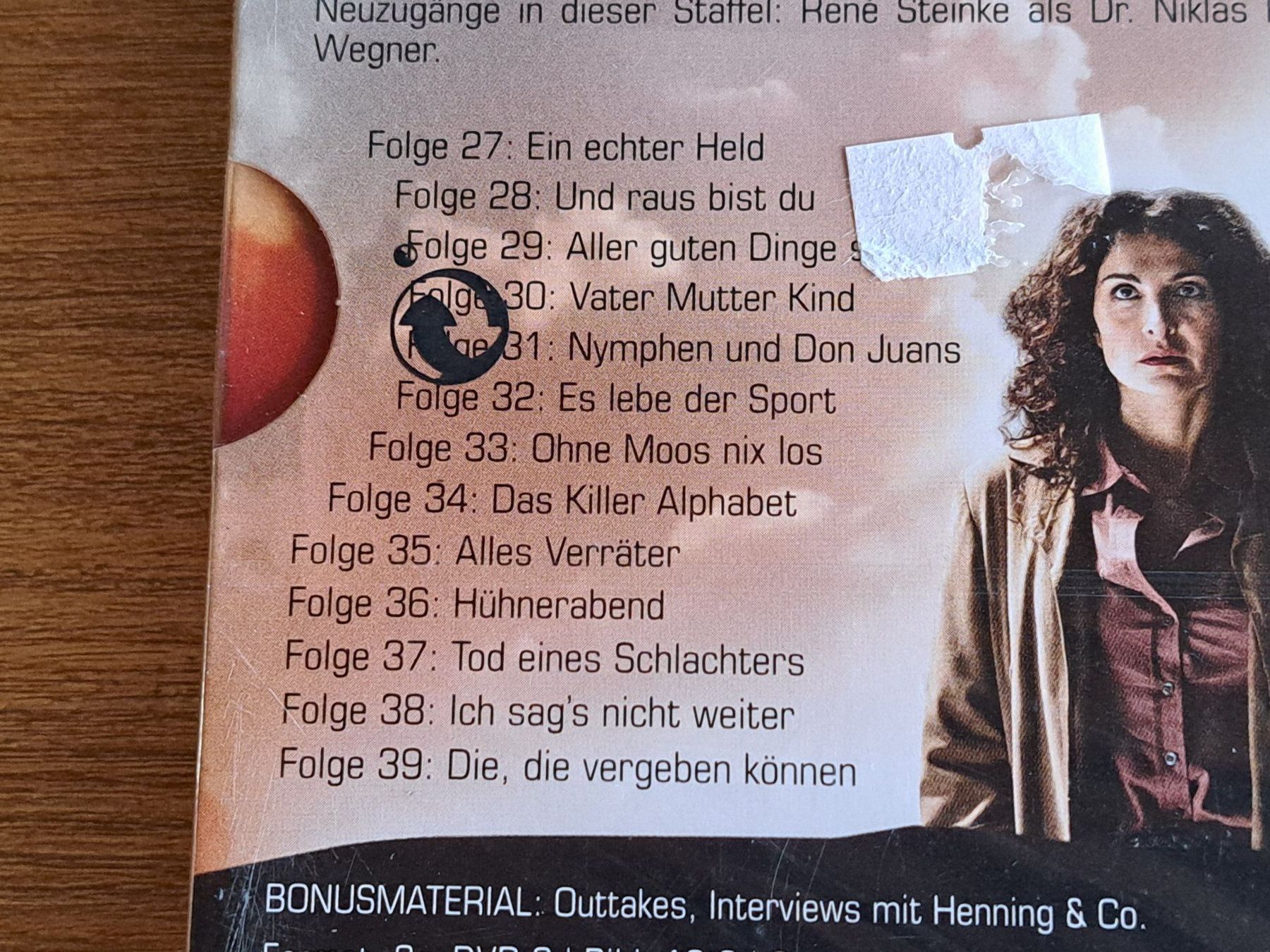 Tutti i DVDs: DER LETZTE BULLE,  Staffel 3, Boxset mit 3 DVDs – Nuovo e nell'imballaggio originale da Unterseen venduto da Kanica 3