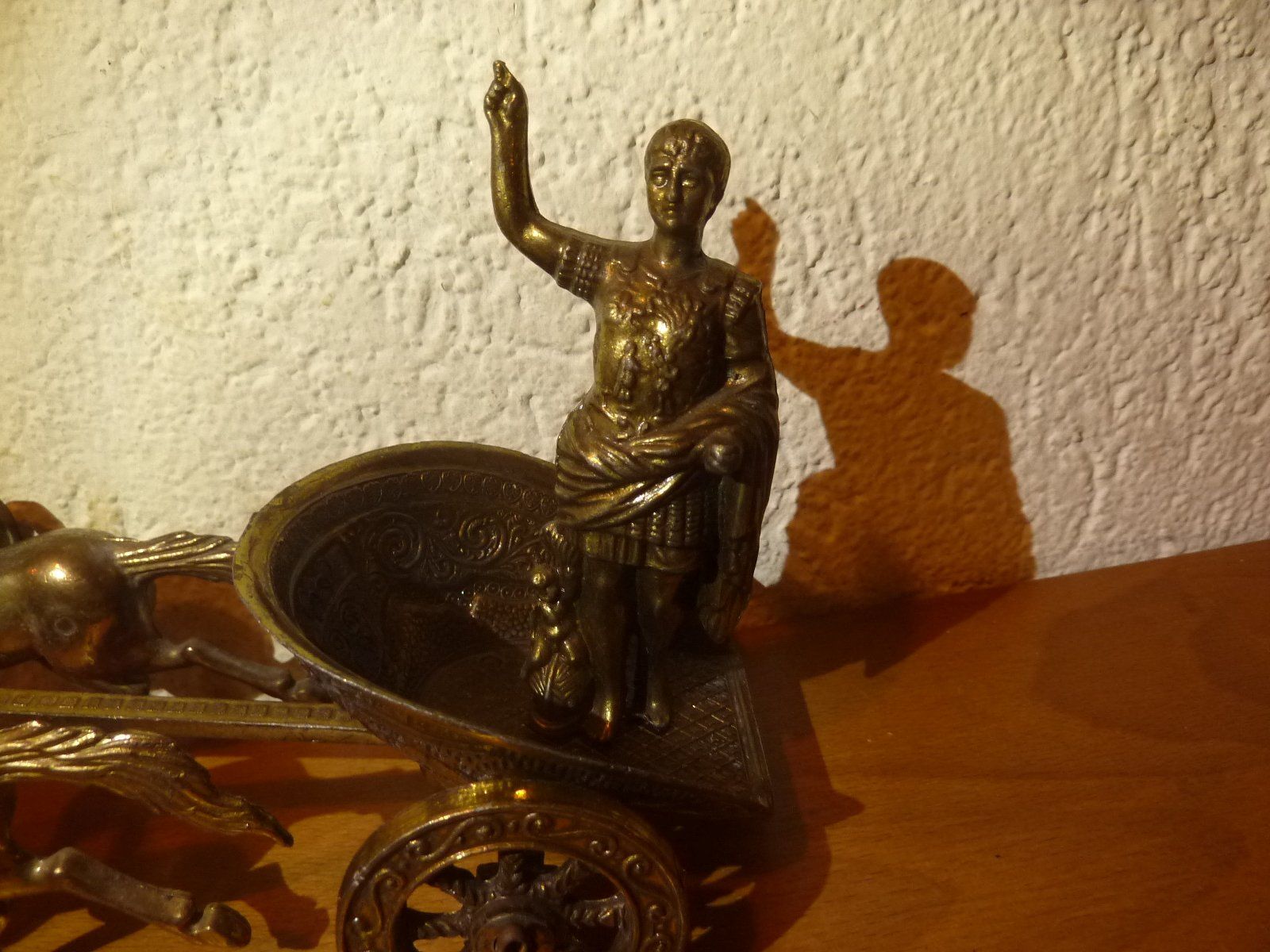 Sculture & Statue: Messing Streitwagen Antike Gladiator Gaius Iulius Caesar – Usato da Hochfelden venduto da swissice 3