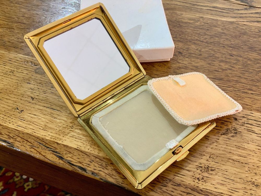 Nachfüllbare Puderdose – Verhindert Auslaufen Von Losem Make-up-Puder, Mit Pinsel & Löffel