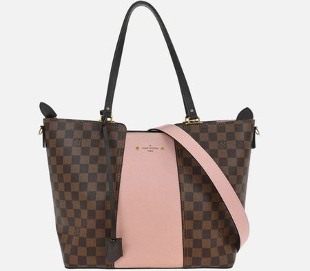 👜 ❤️ Louis Vuitton Jersey Damier Ebene Magnolia