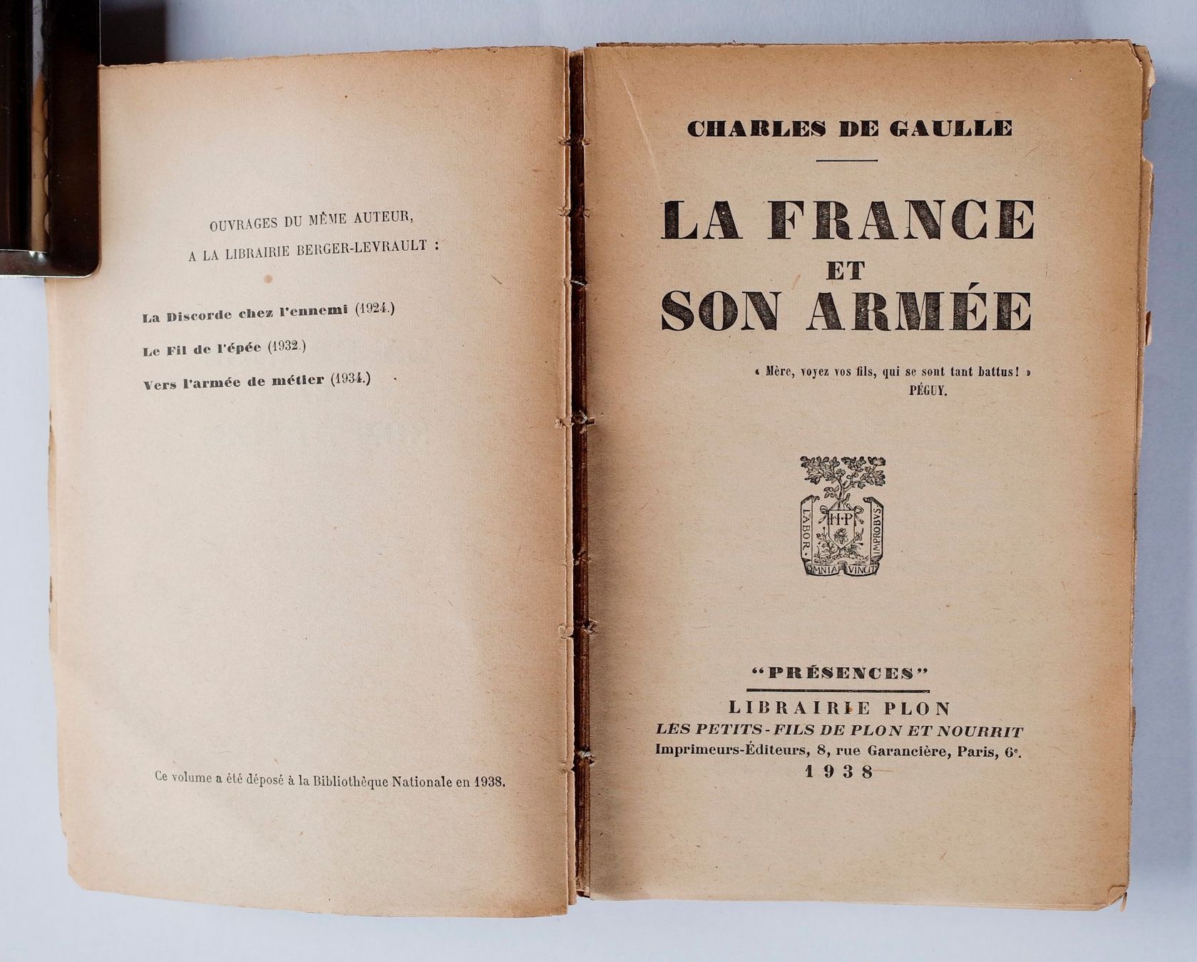 Livres: Charles de Gaulle – D'occasion à Zürich par berteil 2