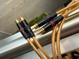 Marlex Serie 1.0 REAN/Neutrik Hi-End Cinch K. 100cm 2 Paare