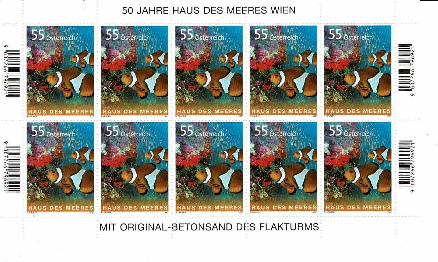 Tutti i francobolli: Haus des Meeres 1 KB ** – Nuovo (secondo la descrizione) da Lausanne venduto da Whorvath