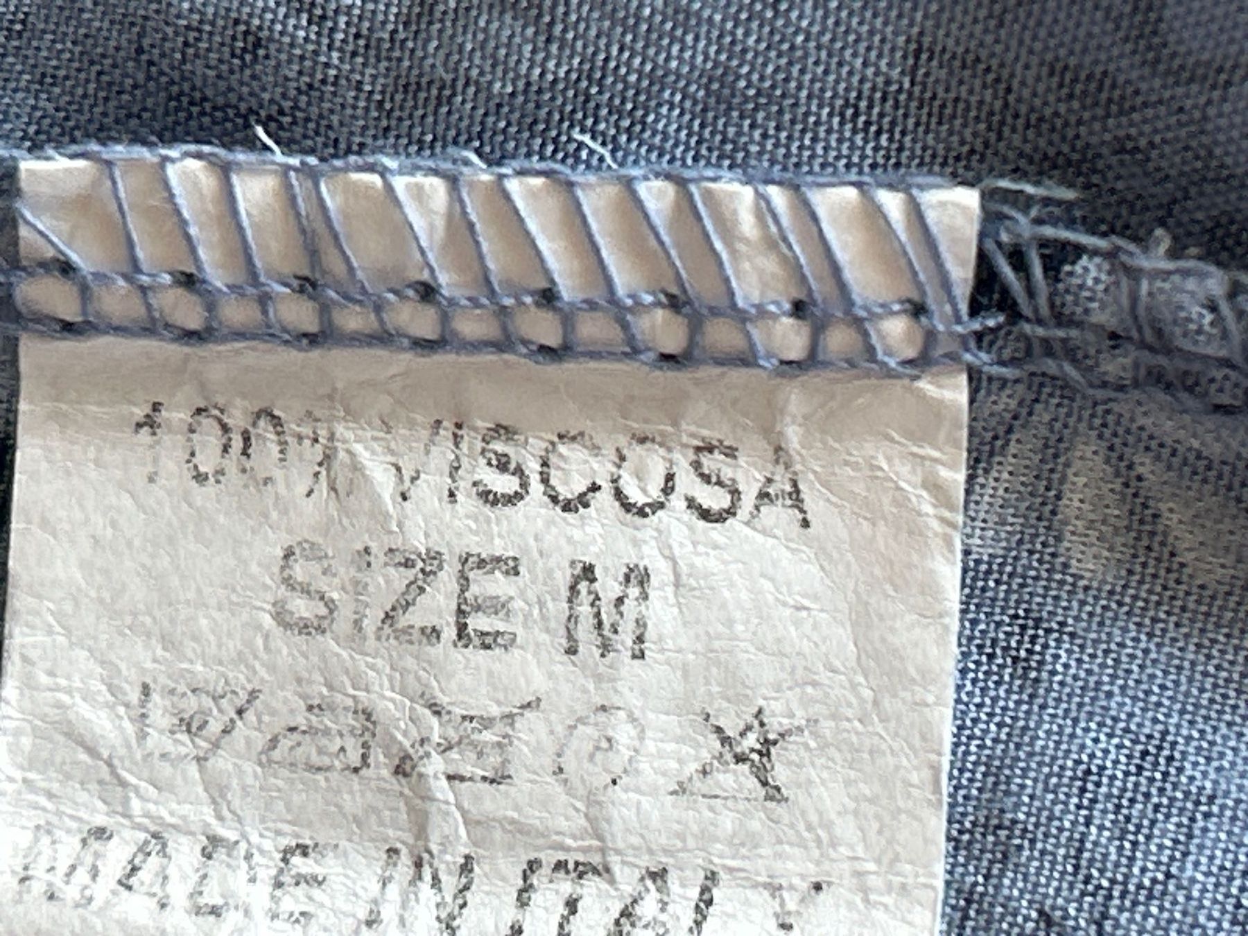 Camicette: Blusenshirt jeansblau mit Muster  von Today Gr. M – Usato da Brunnen venduto da Nala2929 8