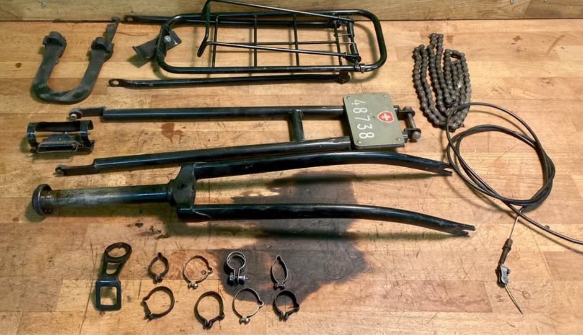 Schweizer Armee Biciclette: Militärfahrrad – Usato da Oberwil BL venduto da green-crazy 3