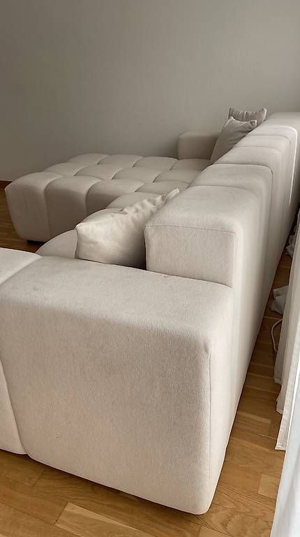 Divani: Wolken Designer Sofa Samt weiss/creme – Usato da Wahlen b. Laufen venduto da luunis 1