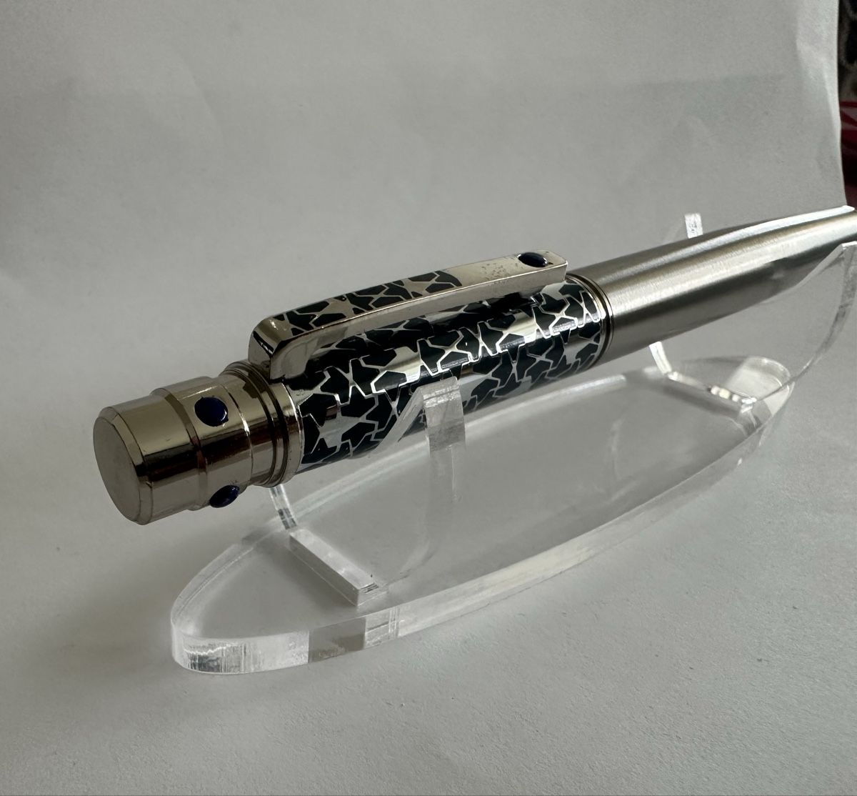 Penna & Evidenziatori: Rollerball mit Sternmuster silberfarben Neu – Nuovo e nell'imballaggio originale da Kloten venduto da digi-Galaxy 4