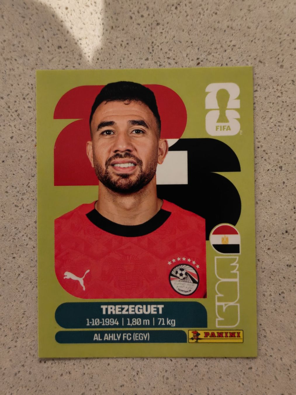 Panini Carte collezionabili: Panini Sticker WM 2026: Trezeguet EGY 19 – Nuovo (secondo la descrizione) da Zofingen venduto da Mak2