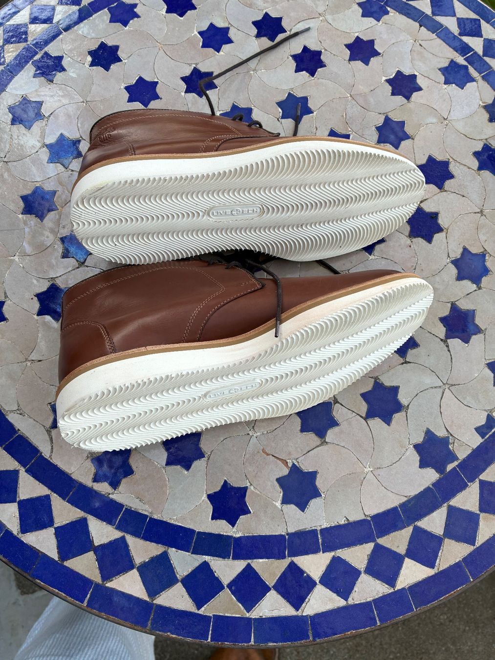 Timberland Scarpe da uomo: Timberland-Lederschuh, braun – Nuovo (secondo la descrizione) da Zürich venduto da thetschi 3