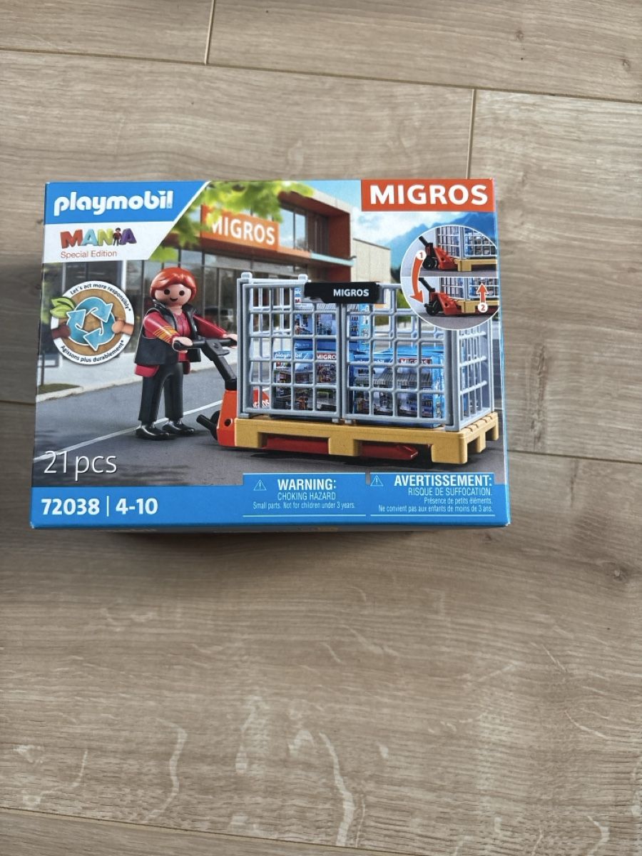 Modellbausätze & Standmodelle: Playmobil Migros 72038  21 pieces – Gebraucht aus Genève von vqu_m2sm