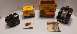 Kodak "brownie" vintage camera, lot de 2 cameras