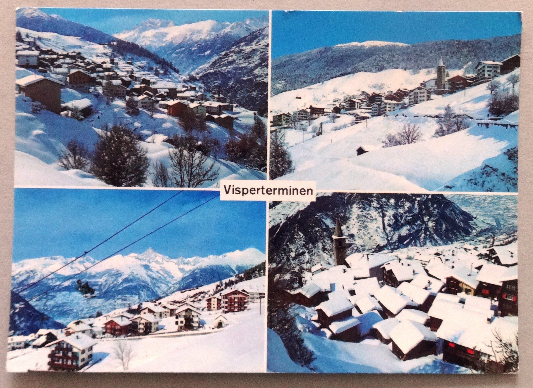 Cartes postales: Visperterminen 1340 m, Wallis – D'occasion à Fétigny par Billy2miny