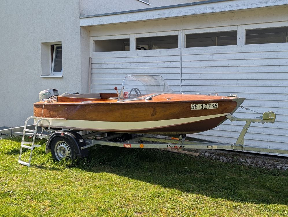 Motorboot 8 PS mit Trailer (Gebraucht) in Gerolfingen für CHF 2800 ...