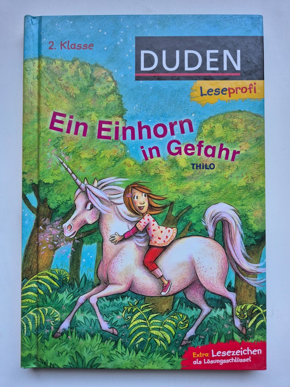DUDEN Leseprofi 📚 Ein Einhorn in Gefahr 🦄 2. Klasse (Gebraucht) in ...