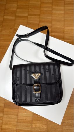 Schwarze Maison Mollerus Handtasche - Zeitloser Klassiker!