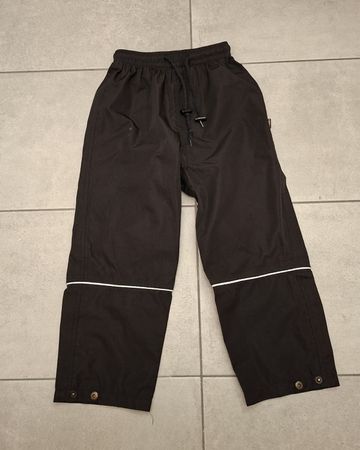 Rukka Regenhose Schwarz Grösse 104 Polyester Guter Zustand