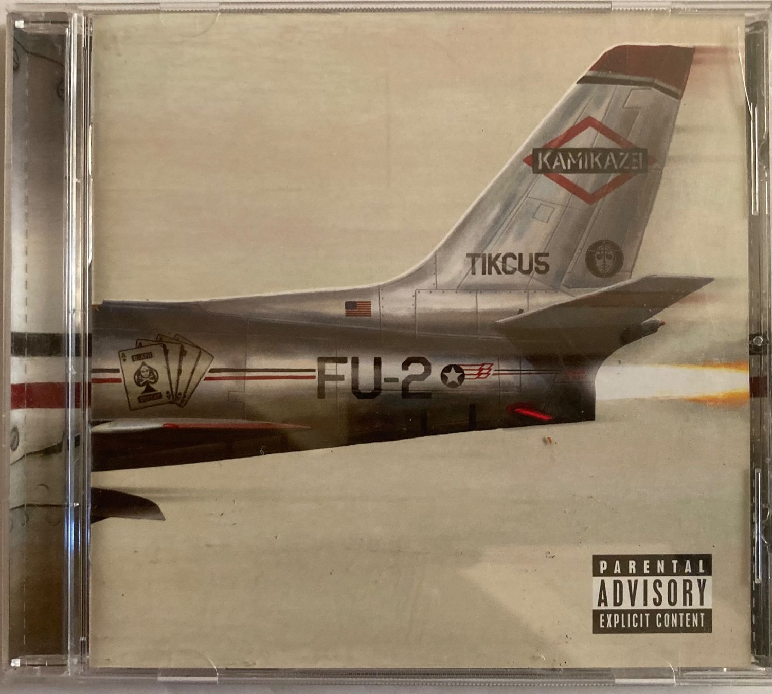 CD: EMINEM - KAMIKAZE – Usato da Poliez-Pittet venduto da Newtown-Records