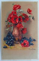 AK Prägedruck von 1905: Blumenstillleben - C.K. von Sivers