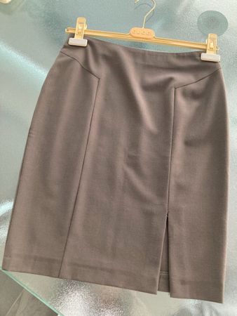 Gucci Rock, Gr. S, Wolle mit Elasthan, Dunkelbraun