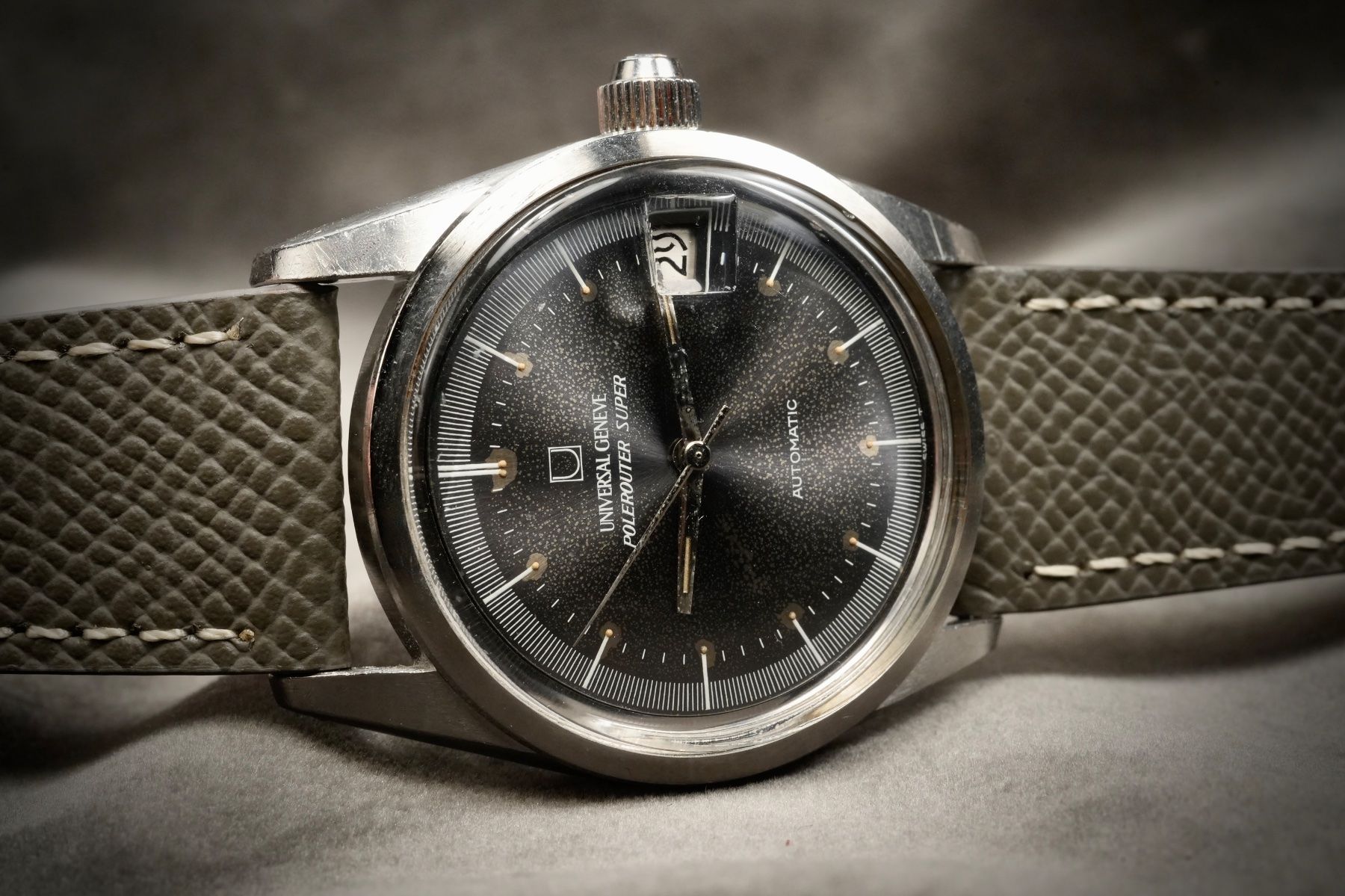 Universal Genève Orologi: Universal Geneve - Polerouter Super 1970 Ref. 869112-26 – Usato da Morcote venduto da chronoservice 9