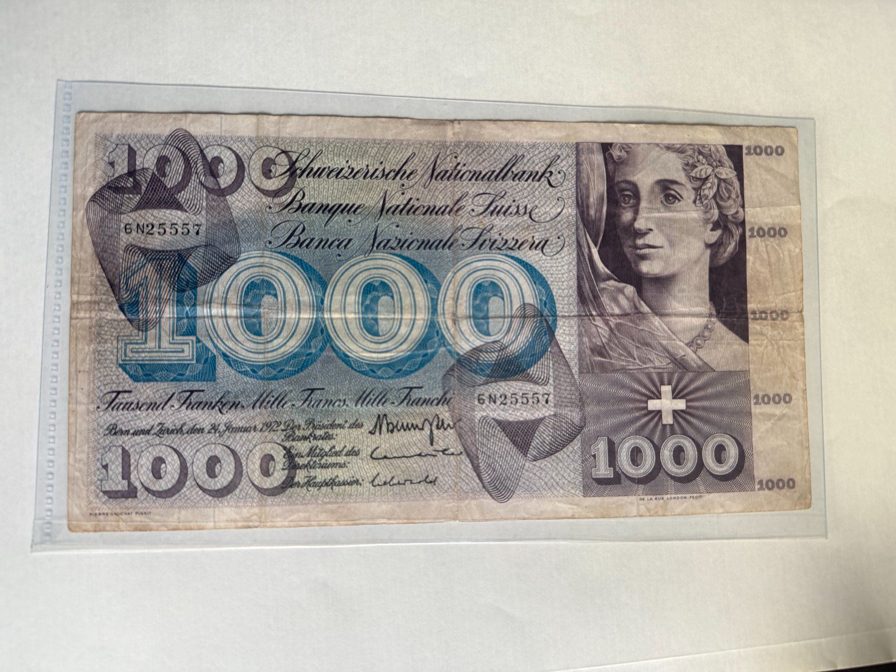 Banconote: Lot de billets de banque Suisse originaux – Usato da Eclagnens venduto da Vialli