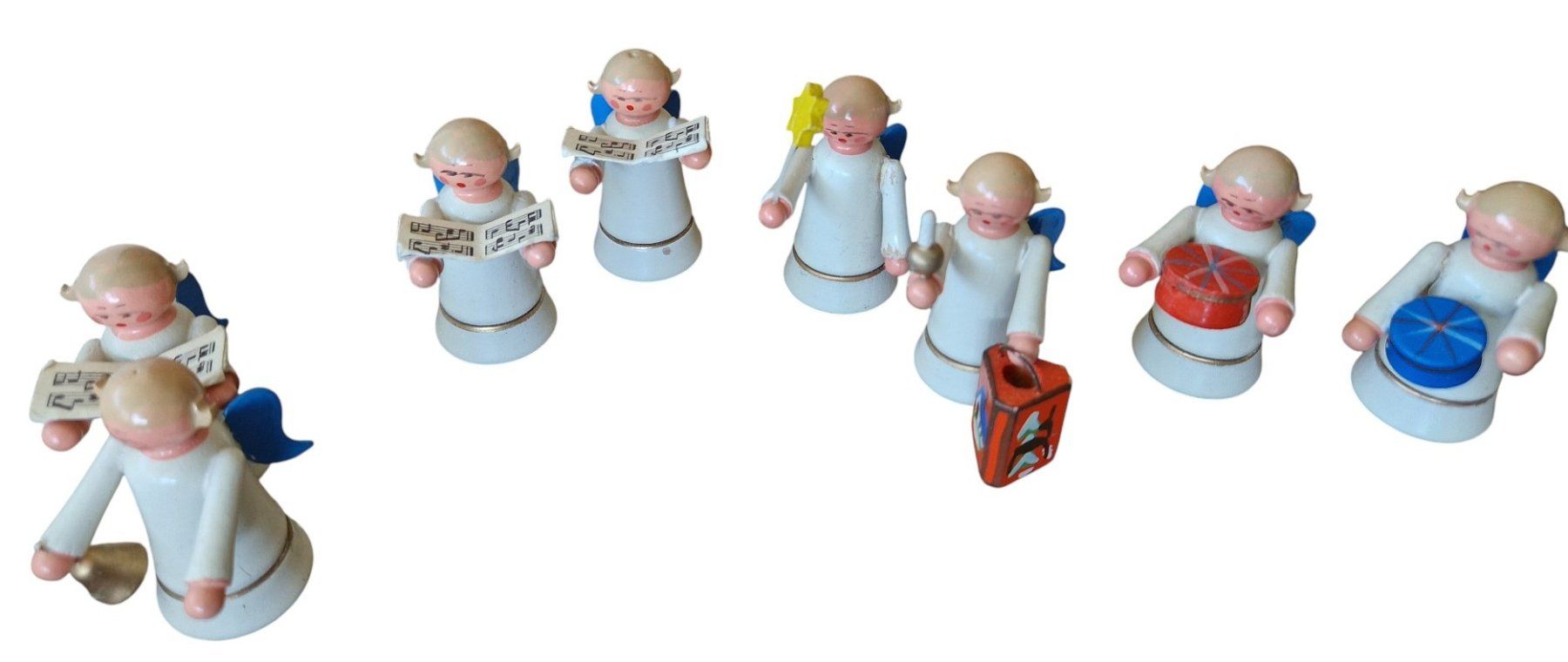 Statuette: Erzgebirge Figur Engelchor – Usato da Mörschwil venduto da lindaswunderkiste 5