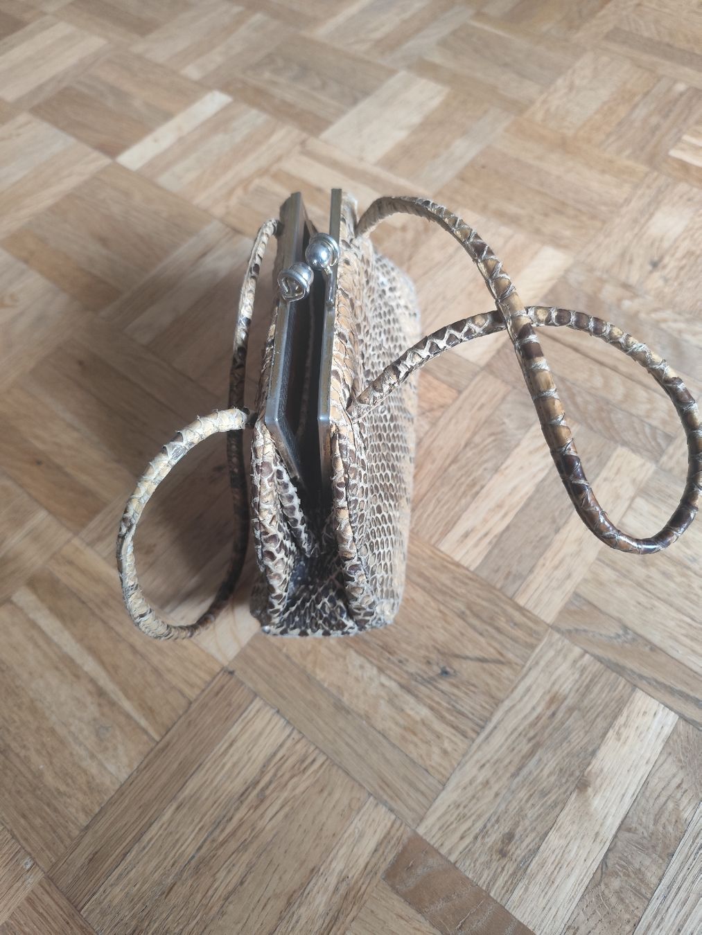 Taschen für Damen: Vintage Handtasche, Schlangenleder – Gebraucht aus Nidau von lpilloud 2