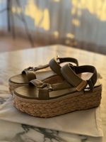 Uterqüe Plateau-Sandalen 37