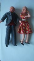2 Biegepüppchen Vintage 13 cm