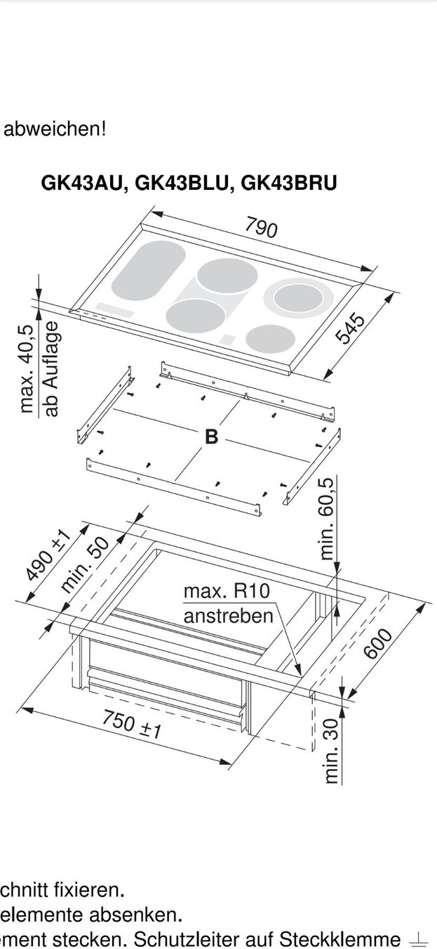 Servierplatten: Glaskeramik Kochfeld – Gebraucht aus Spreitenbach von Space_X 8