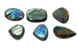Dès 1.- Fr - Lot 263.62 ct - 6x Labradorites