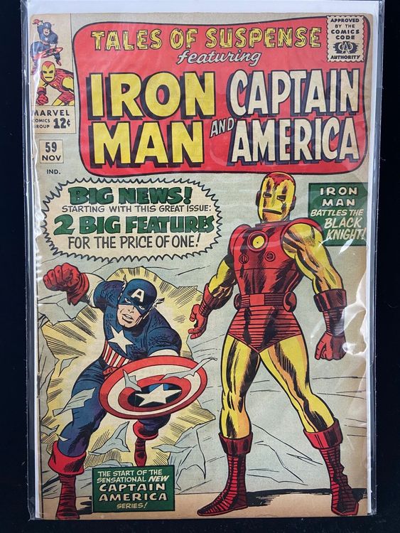 Tales Of Suspense (Iron Man & Capt. America) #59 GD+ 2.5 | Kaufen Auf ...