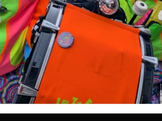 Stoffe: Polyester Stretch uni neon orange – Neu (gemäss Beschreibung) aus Breitenbach von Hirzefaeger 1