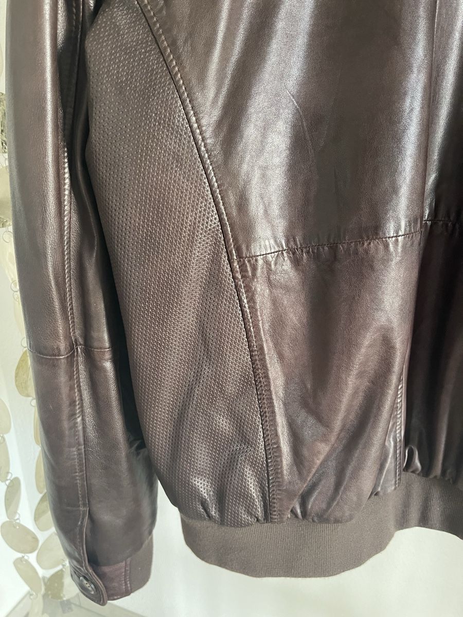 Manor Giacche: Lederjacke Herren – Nuovo (secondo la descrizione) da Weingarten-Kalth venduto da 53solti 3