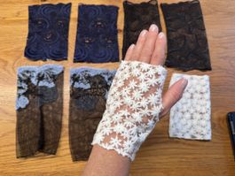 4 x Armstulpen Handstulpen, verschiedene Farben
