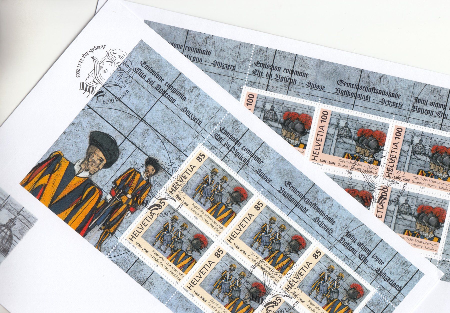 Tutti i francobolli: SBK 1183 - 1184 Kleinbogen FDC – Usato da Bürglen TG venduto da StampGraf