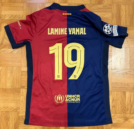 FC Barcelona Fussball Trikot Set, Gr. 146 - 152 - 158