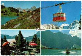 Engelberg - 4 Bild AK Trübsee