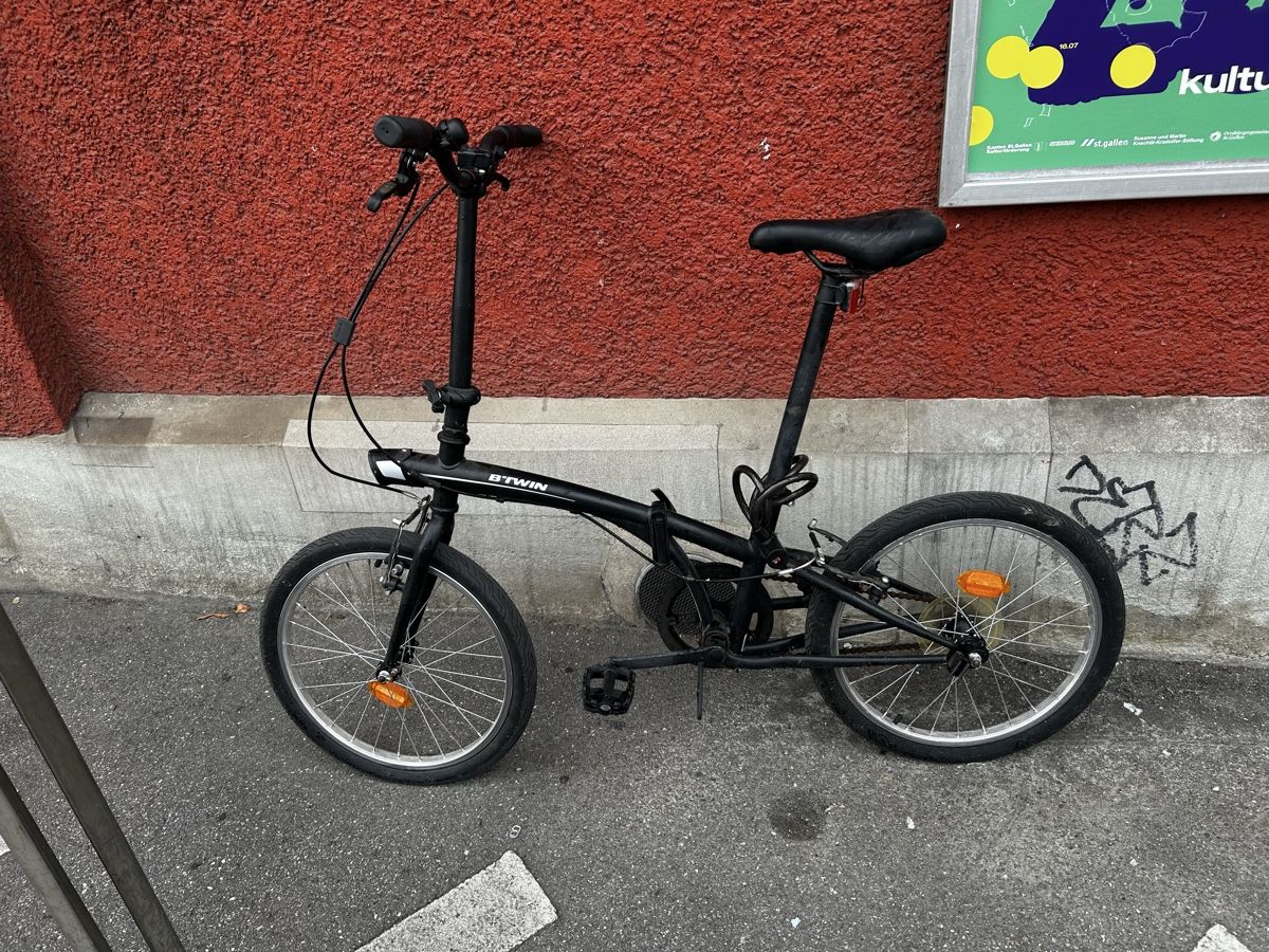 Decathlon Biciclette: Btwin Velo Schwarz gebraucht – Usato da St Gallen venduto da kon_2nnp