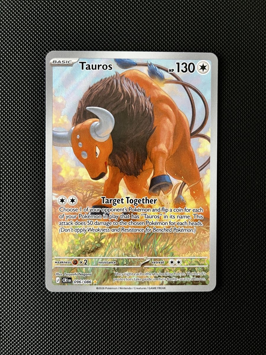 Pokémon Sammelbilder & Trading cards: Tauros CRI 096/086 – Neu (gemäss Beschreibung) aus Cham von stellarsky