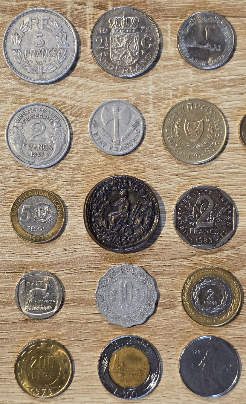 Alle Münzen: Münzsammlung !!!  ( 1 ) – Gebraucht aus Rohrbach von lod_m58r 1