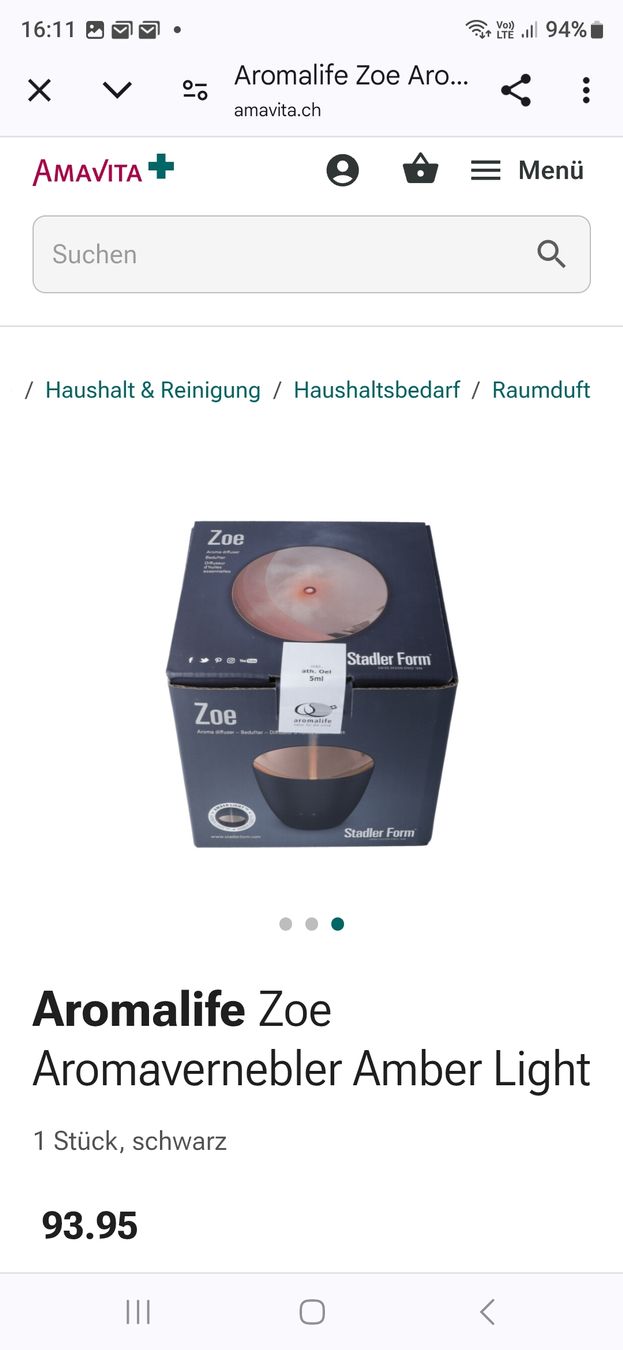 Diffusori di oli essenziali: Aroma-Vernebler neu! – Nuovo e nell'imballaggio originale da Widnau venduto da Schurlibua 4