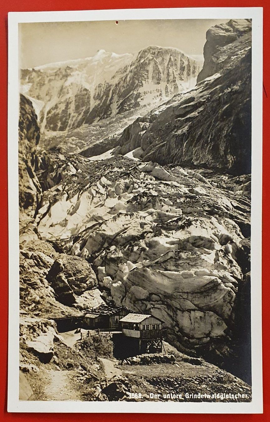 Cartoline postali: Der untere Grindelwaldgletscher – Usato da Kreuzlingen venduto da Rschweiz1
