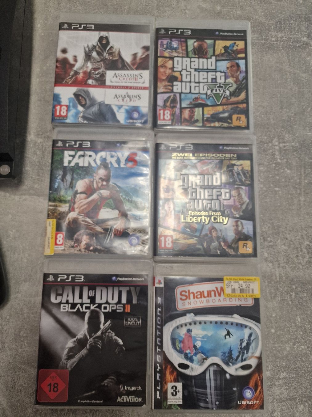 Sony Konsolen: Playstation 3 Konsole mit Spielen und Controller – Gebraucht aus Herzogenbuchsee von ioa_zcm6 3