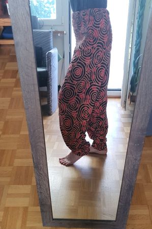 Pumphose Sarouelhose Aladinhose Haremshose