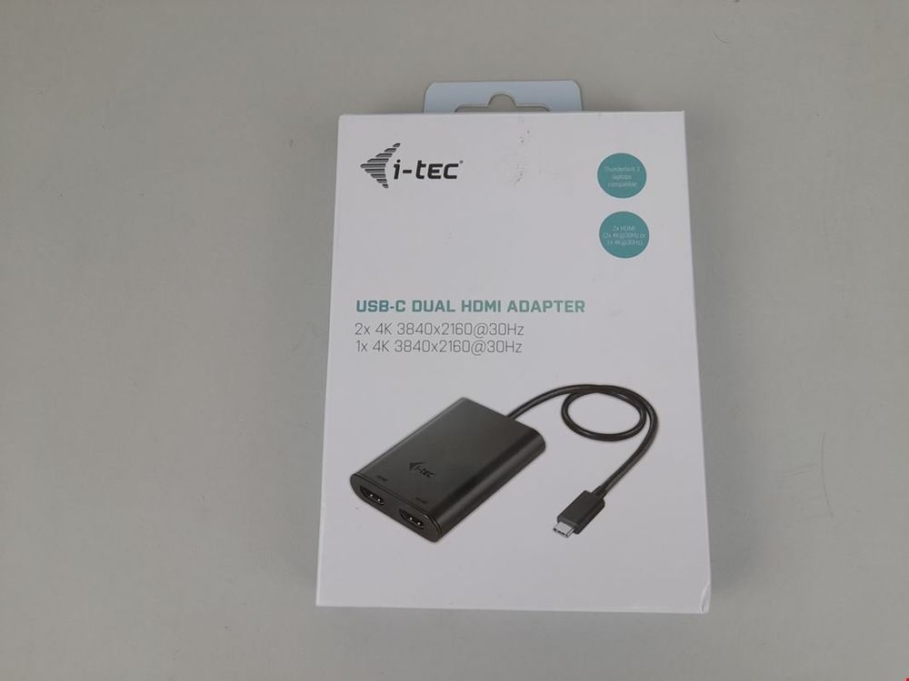 I-TEC USB-C Dual HDMI Adapter Neu (Neu und originalverpackt) in ...