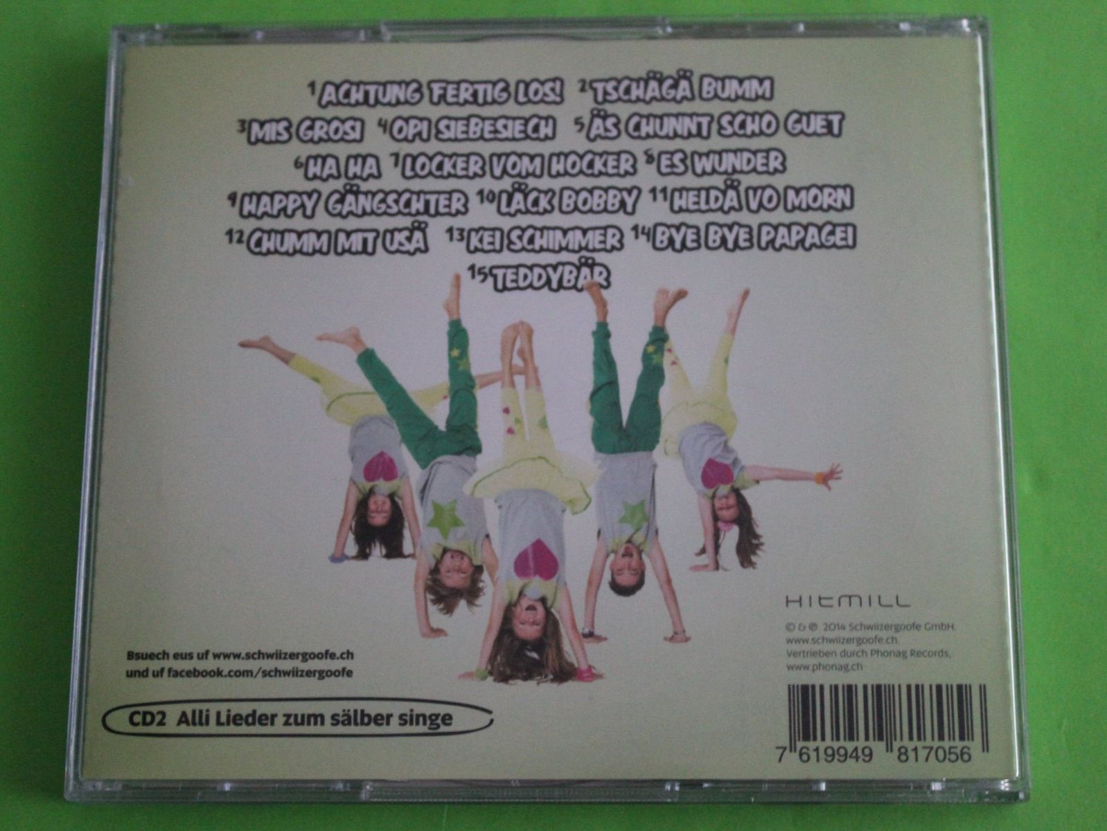 CD: Schwiizergoofe - Schwiizergoofe 3 2CDs 2014 – Usato da Tübach venduto da JamesStone 2