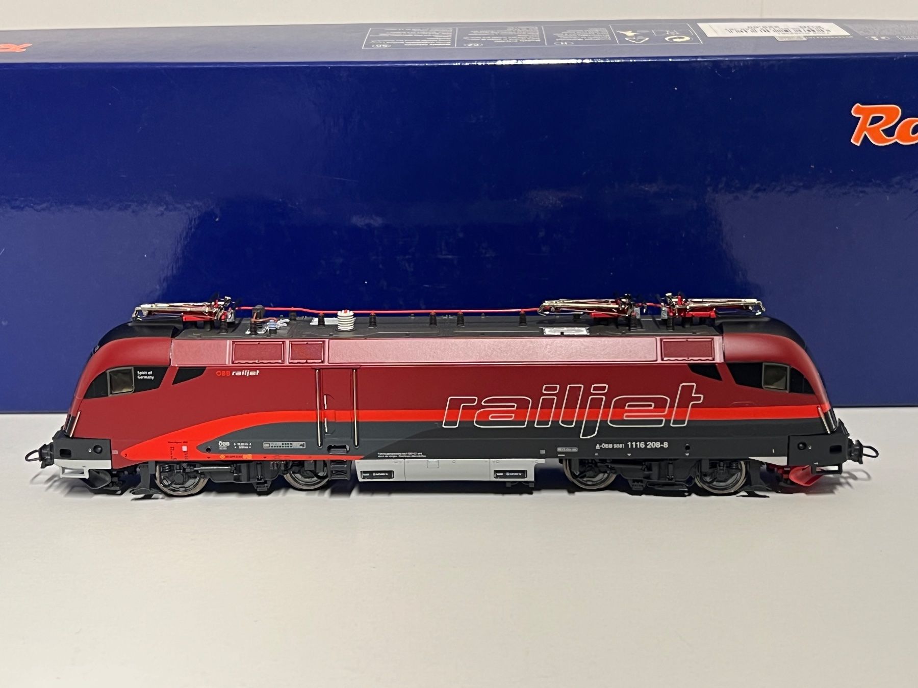 Roco 62361 ÖBB RailJet ESU LOKSOUND V5 1116 208-8 HO DC (Neu und ...