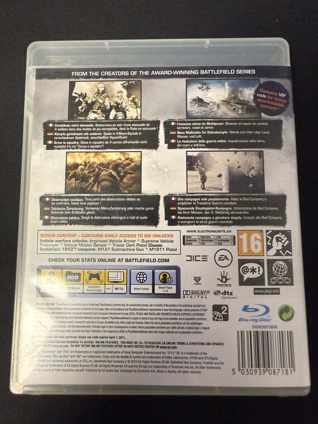 Sony Giochi: Battlefield Bad Company 2 - PS3 – Usato da Pont-de-la-Morge venduto da Darfal 2