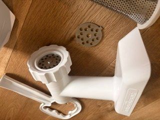 Kitchenaid Elettrodomestici da cucina: Kitchenaid Fleischwolf & Pürieraufsatz, 2 teilig, neu – Nuovo (secondo la descrizione) da Schwyz venduto da car_6flb 1
